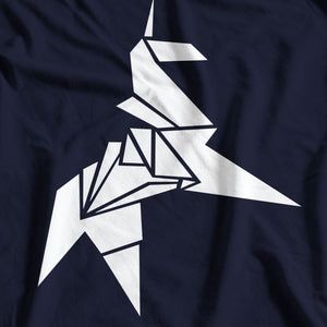 Blade Runner Inspired Origami Unicorn Ladies Fitted T-Shirt