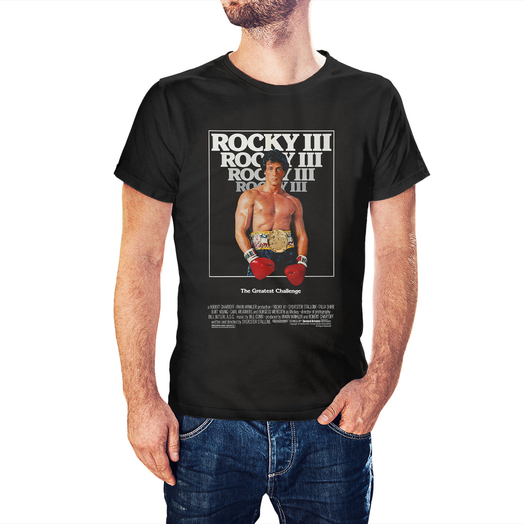 Rocky III Movie Poster T-Shirt