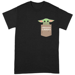 Star Wars The Mandalorian Baby Yoda Cargo Pocket Official T-Shirt