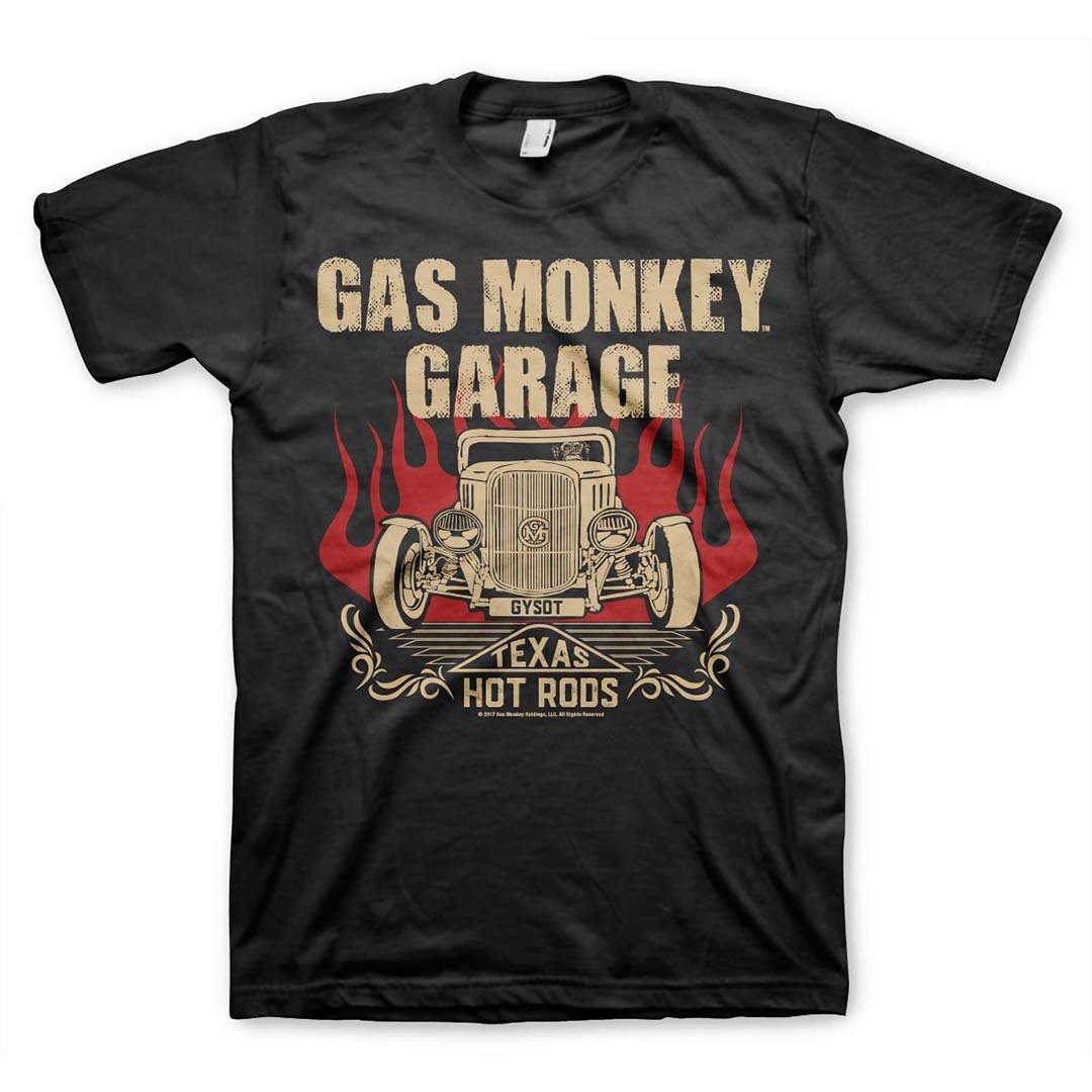 Official Gas Monkey Garage Speeding Monkey T-Shirt - Postees