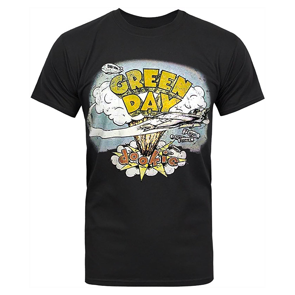 Green Day Dookie Official T-Shirt Black