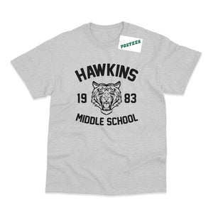 Stranger Things Inspired Hawkins Middle School T-Shirt
