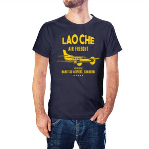 Indiana Jones Inspired Lao Che Air Freight T-Shirt - Postees