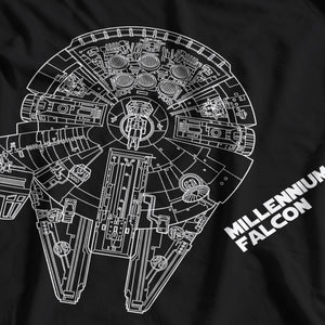 Star Wars Inspired Millennium Falcon T-Shirt