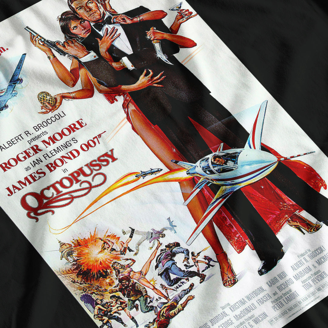 James Bond Octopussy Movie Poster T-Shirt
