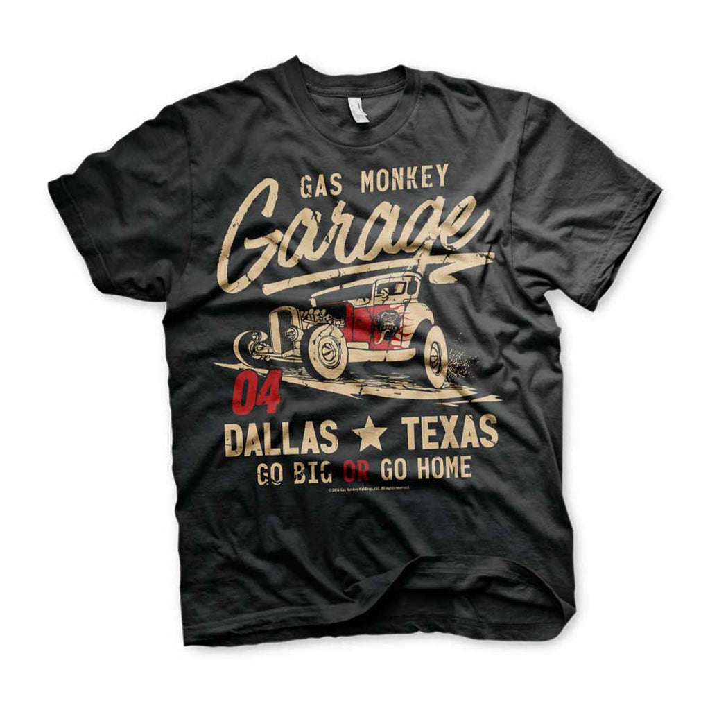 Gas Monkey Garage Go Big Or Go Home Official T-Shirt
