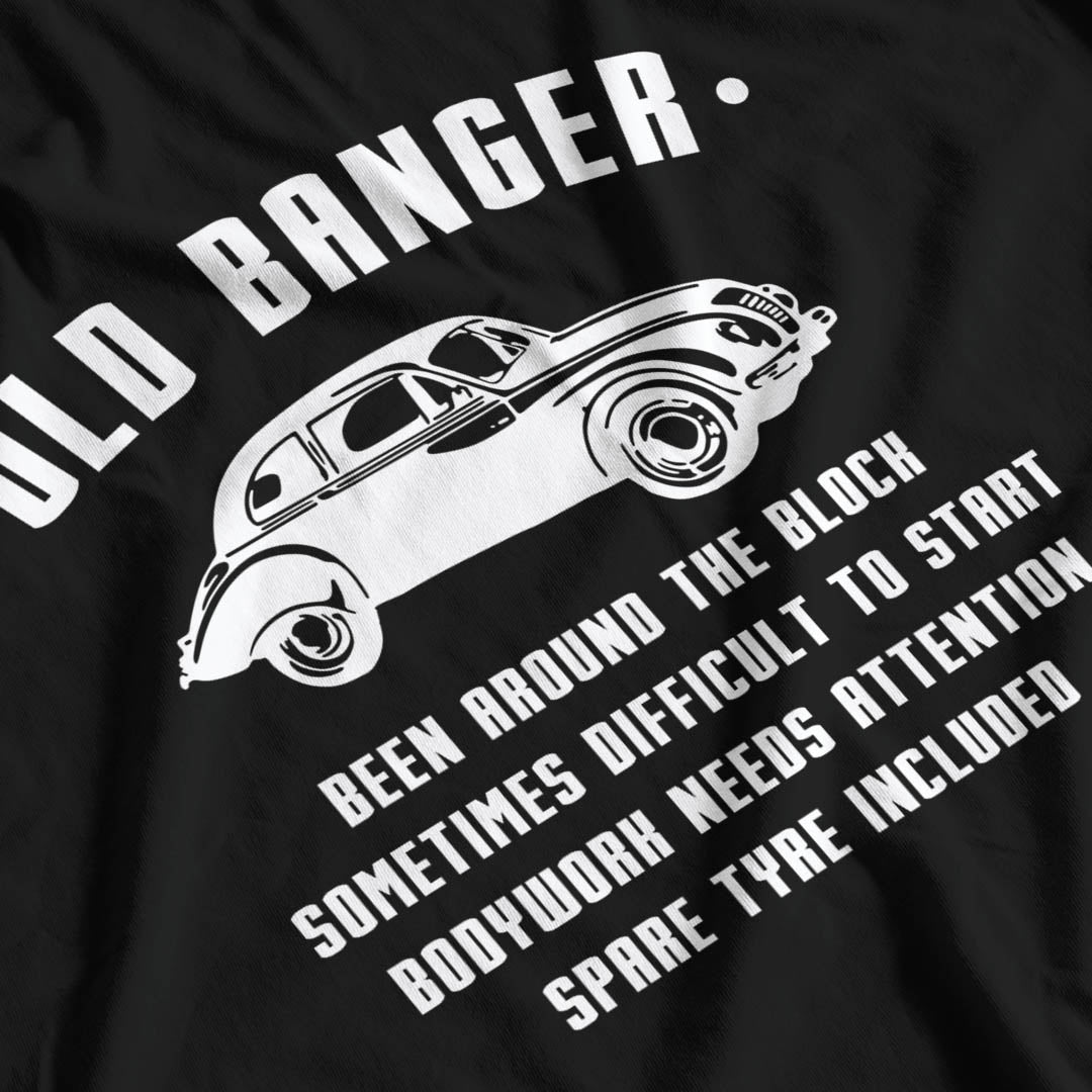 Old Banger Funny Birthday T-Shirt