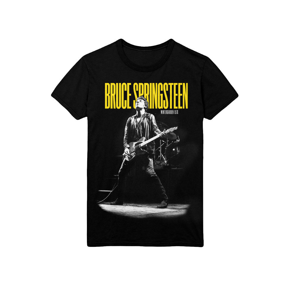 Bruce Springsteen - Logo Heren Tshirt - Zwart | Attitude Holland
