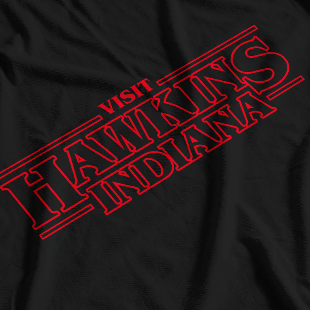 Stranger Things Inspired Visit Hawkins T-Shirt