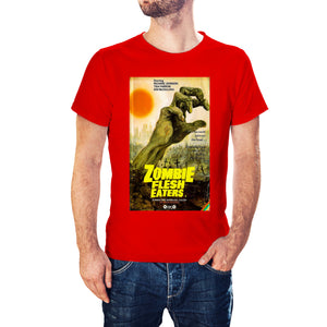 Zombie Flesh Eaters Movie Poster Style T-Shirt