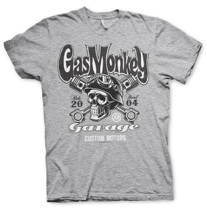 Gas Monkey Garage Custom Motors Skull Official T-Shirt
