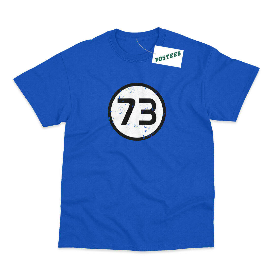 The Big Bang Theory Inspired Number 73 Young Sheldon Kids T-Shirt