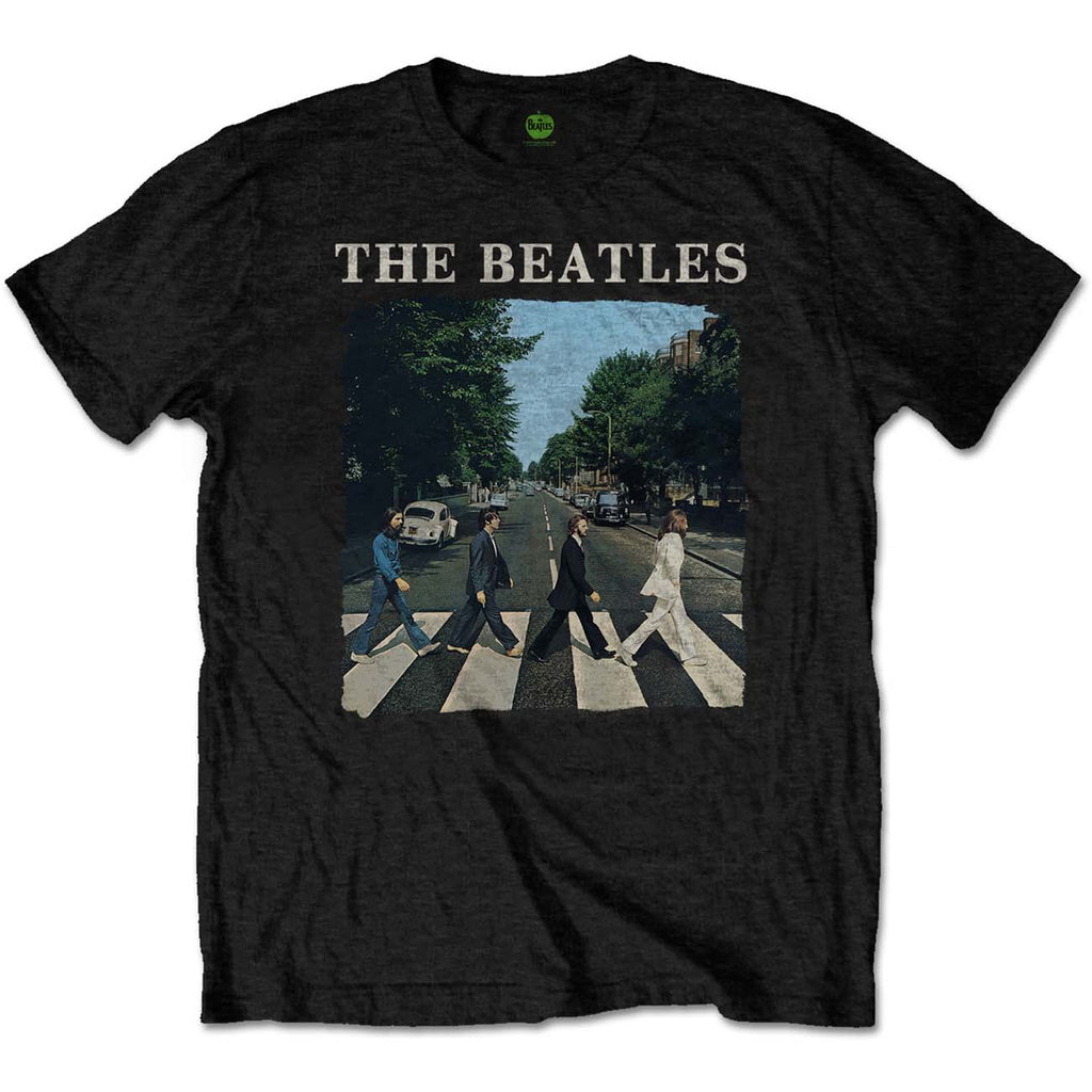 The Beatles Official T-Shirt Abbey Road & Logo