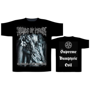 Cradle Of Filth Supreme Vampiric Evil Official T-Shirt