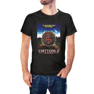 Critters 2: The Main Course Movie Poster T-Shirt