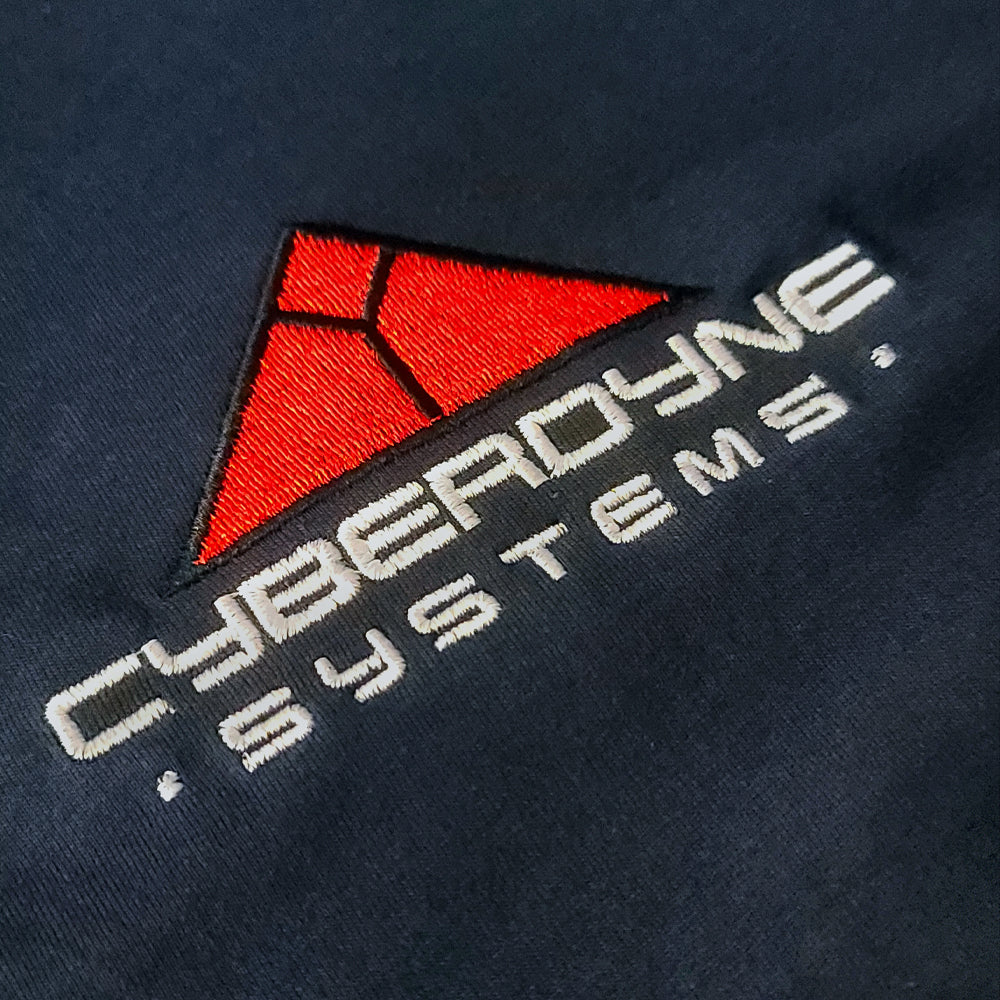 Terminator Inspired Cyberdyne Systems Embroidered T-Shirt