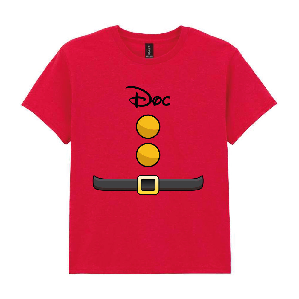 7 Dwarves Costume Design Adult and Kids T-Shirt