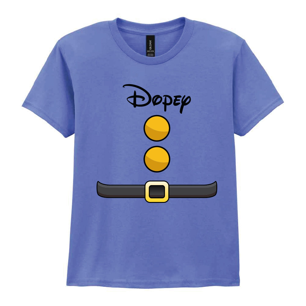 7 Dwarves Costume Design Adult and Kids T-Shirt