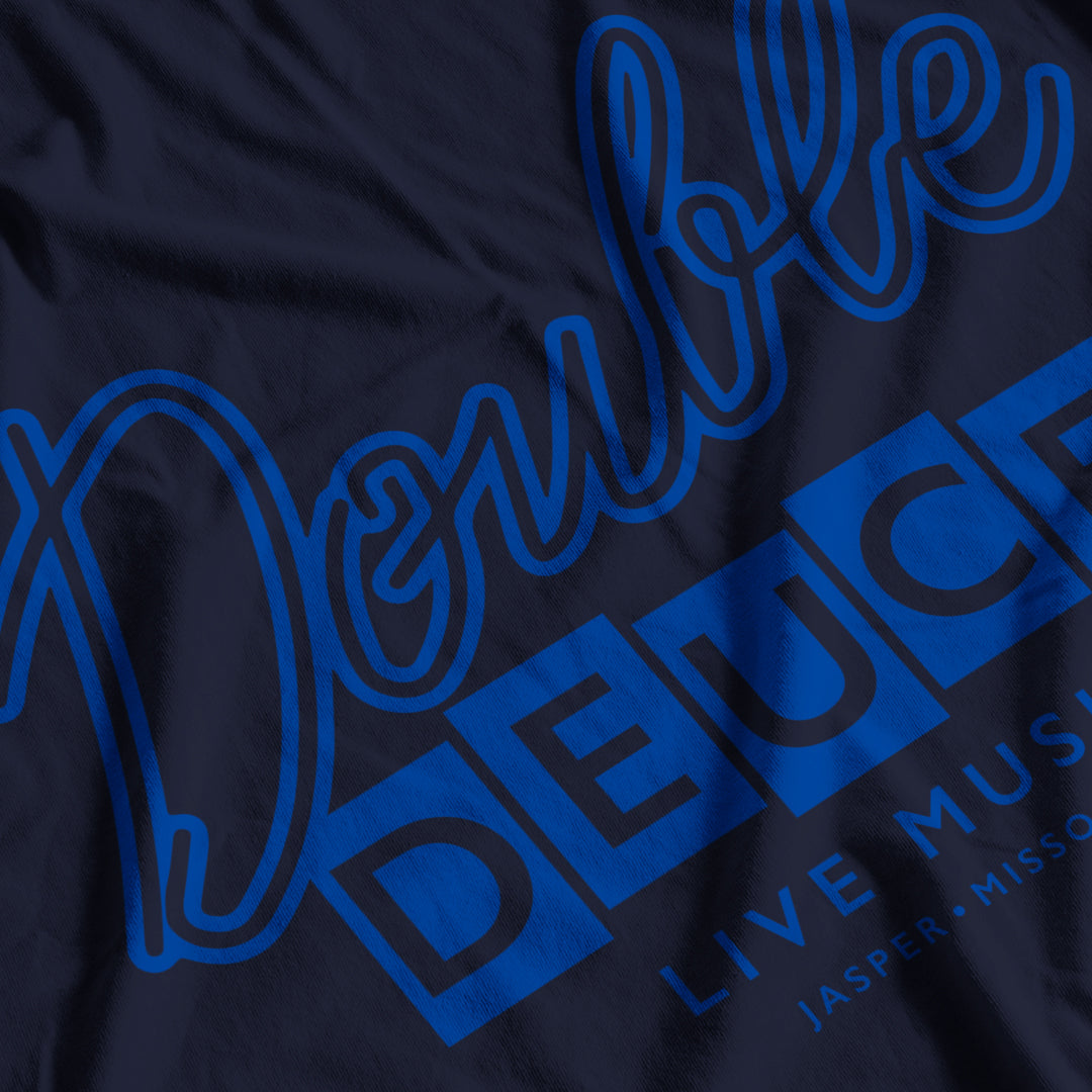 Road House Inspired Double Deuce Printed T-Shirt