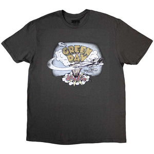 Green Day Dookie Official T-Shirt Grey