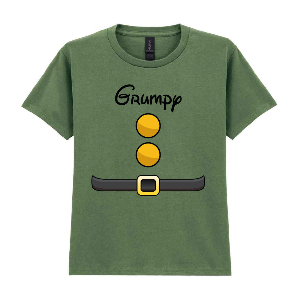 7 Dwarves Costume Design Adult and Kids T-Shirt