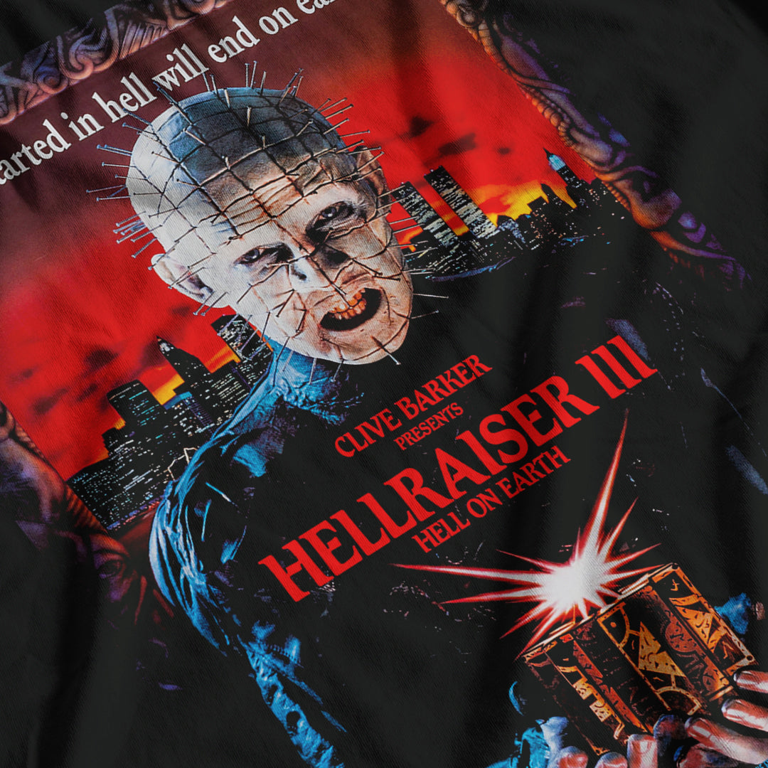 Hellraiser Hell On Earth Movie Poster T-Shirt
