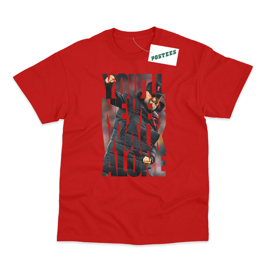 Jurgen Klopp Will Never Walk Alone Liverpool Farewell T-Shirt