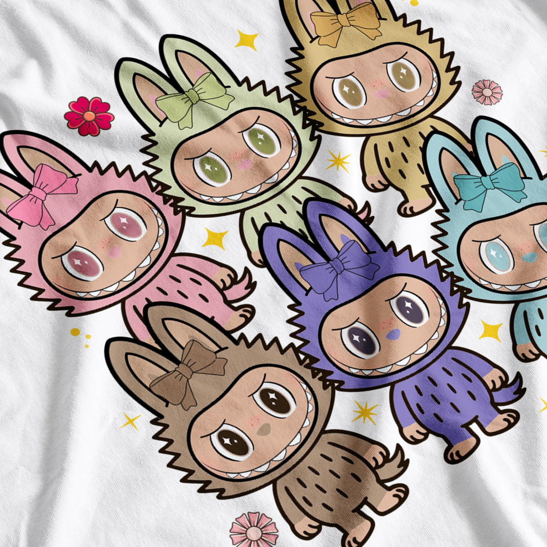 Labubu Inspired Kid's Group T-Shirt