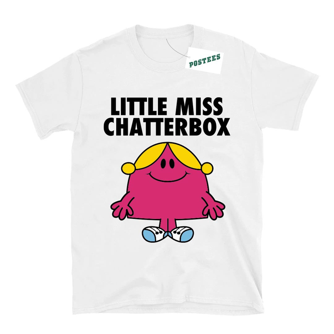 Mr Men Inspired Little Miss Chatterbox World Book Day T-Shirt