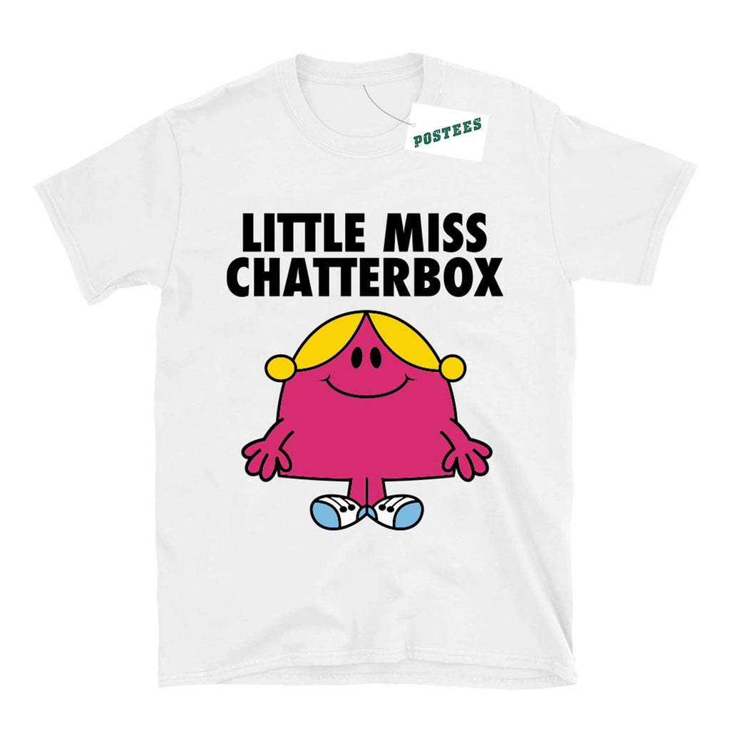 Mr Men Inspired Little Miss Chatterbox World Book Day T-Shirt