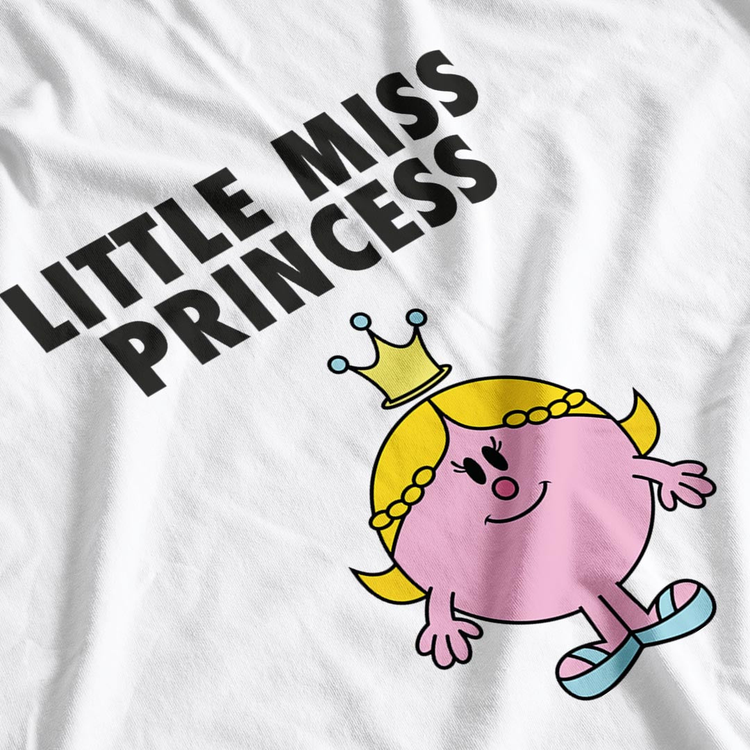Mr Men Inspired Little Miss Princess World Book Day T-Shirt