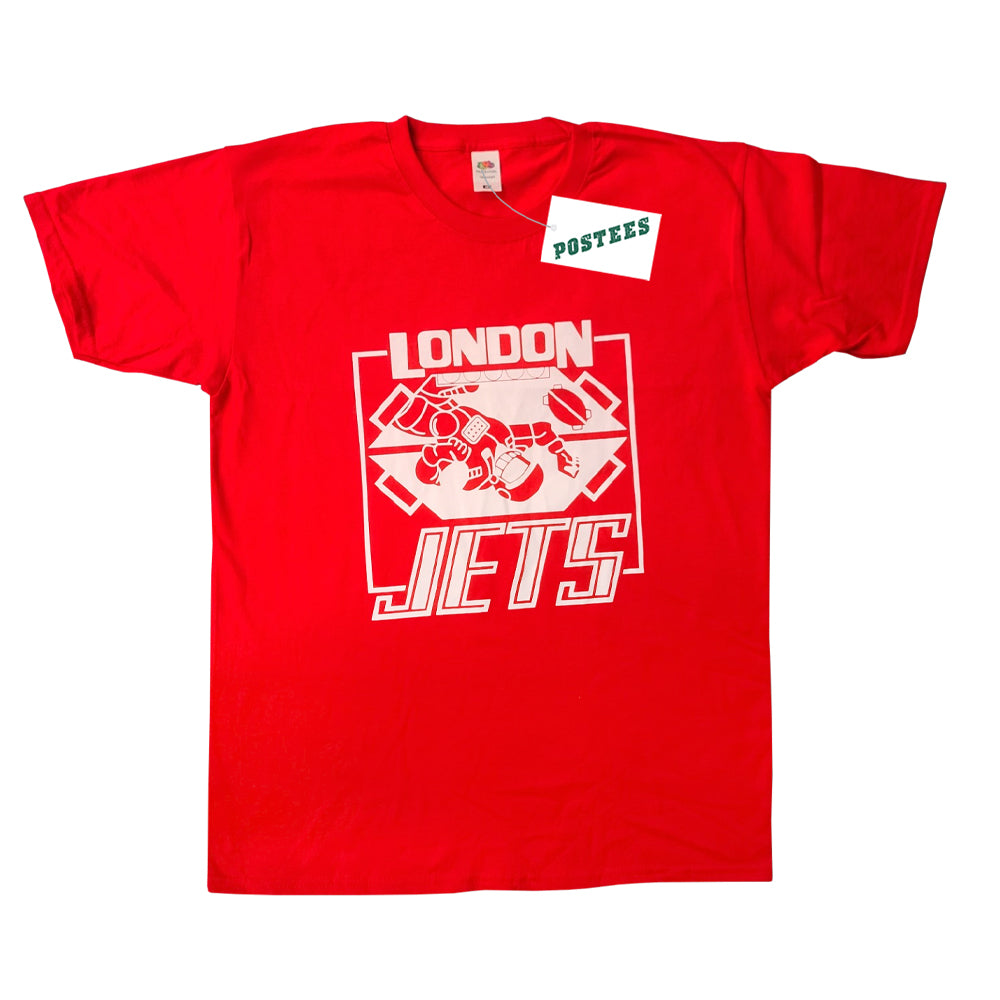 Red Dwarf Inspired London Jets PRINT ERROR - SLANTED PRINT T-Shirt
