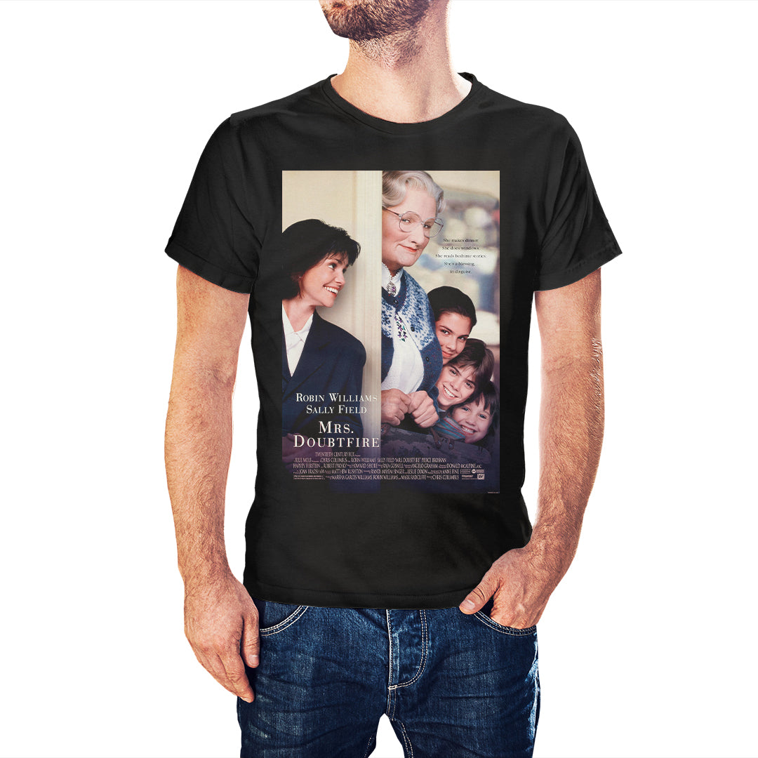 Mrs Doubtfire Movie Poster T-Shirt