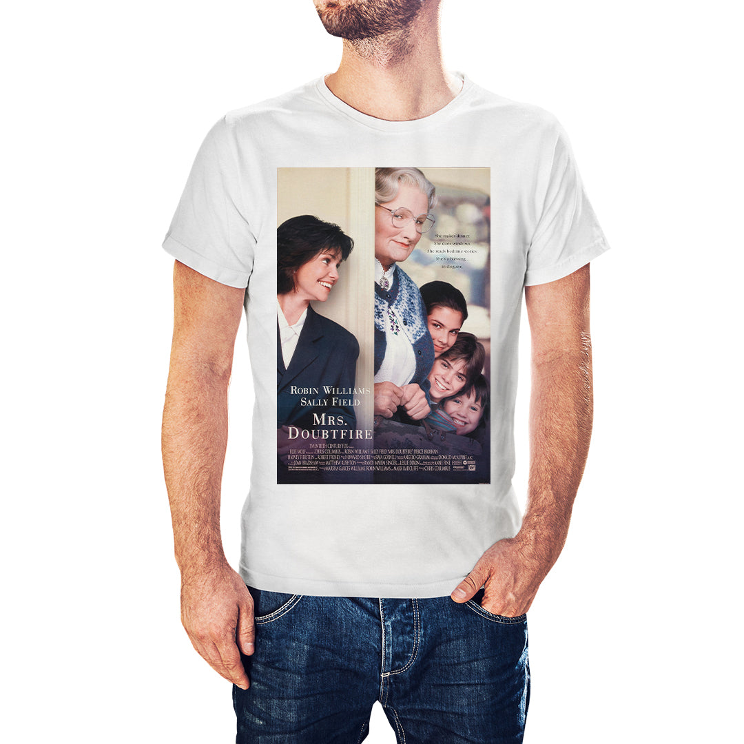 Mrs Doubtfire Movie Poster T-Shirt