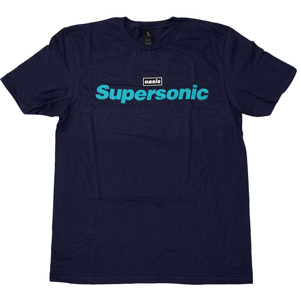 Oasis Supersonic Title Colour Official T-Shirt