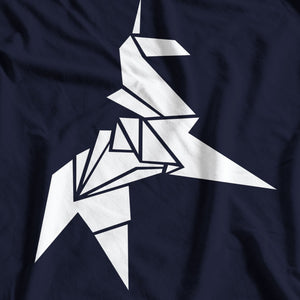 Blade Runner Inspired Origami Unicorn Ladies Fitted T-Shirt