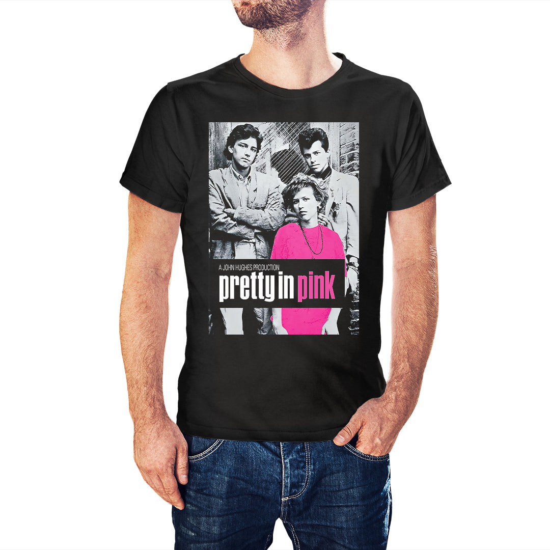 Pretty in Pink Movie Poster T-Shirt