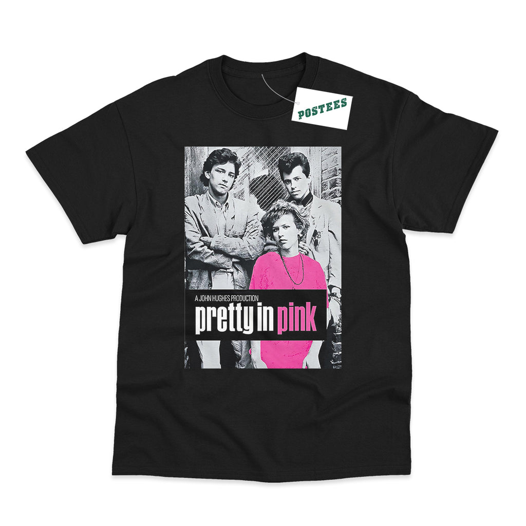 Pretty in Pink Movie Poster T-Shirt