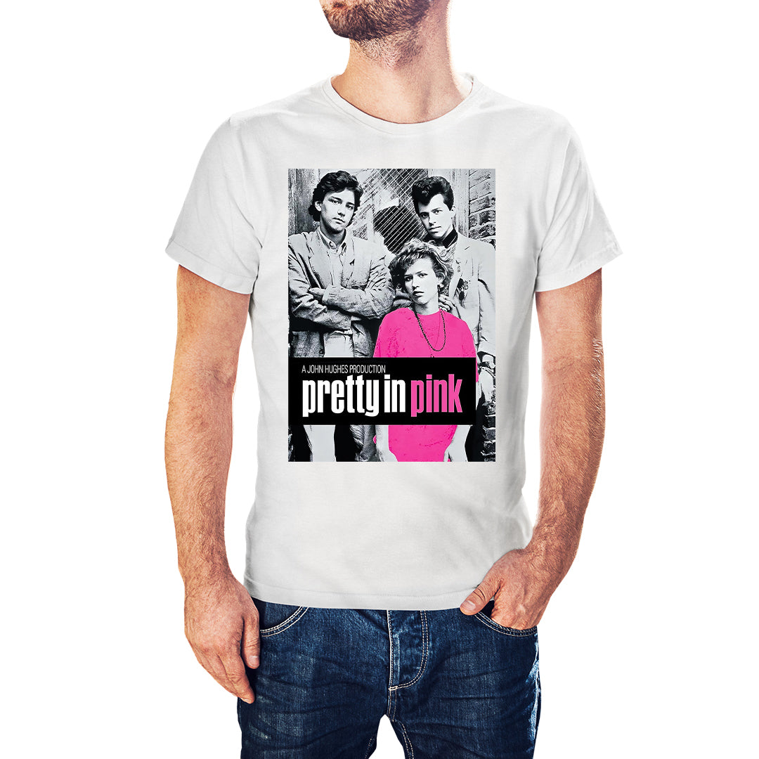 Pretty in Pink Movie Poster T-Shirt
