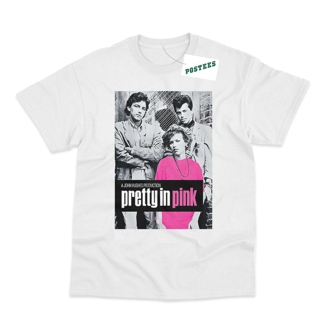 Pretty in Pink Movie Poster T-Shirt