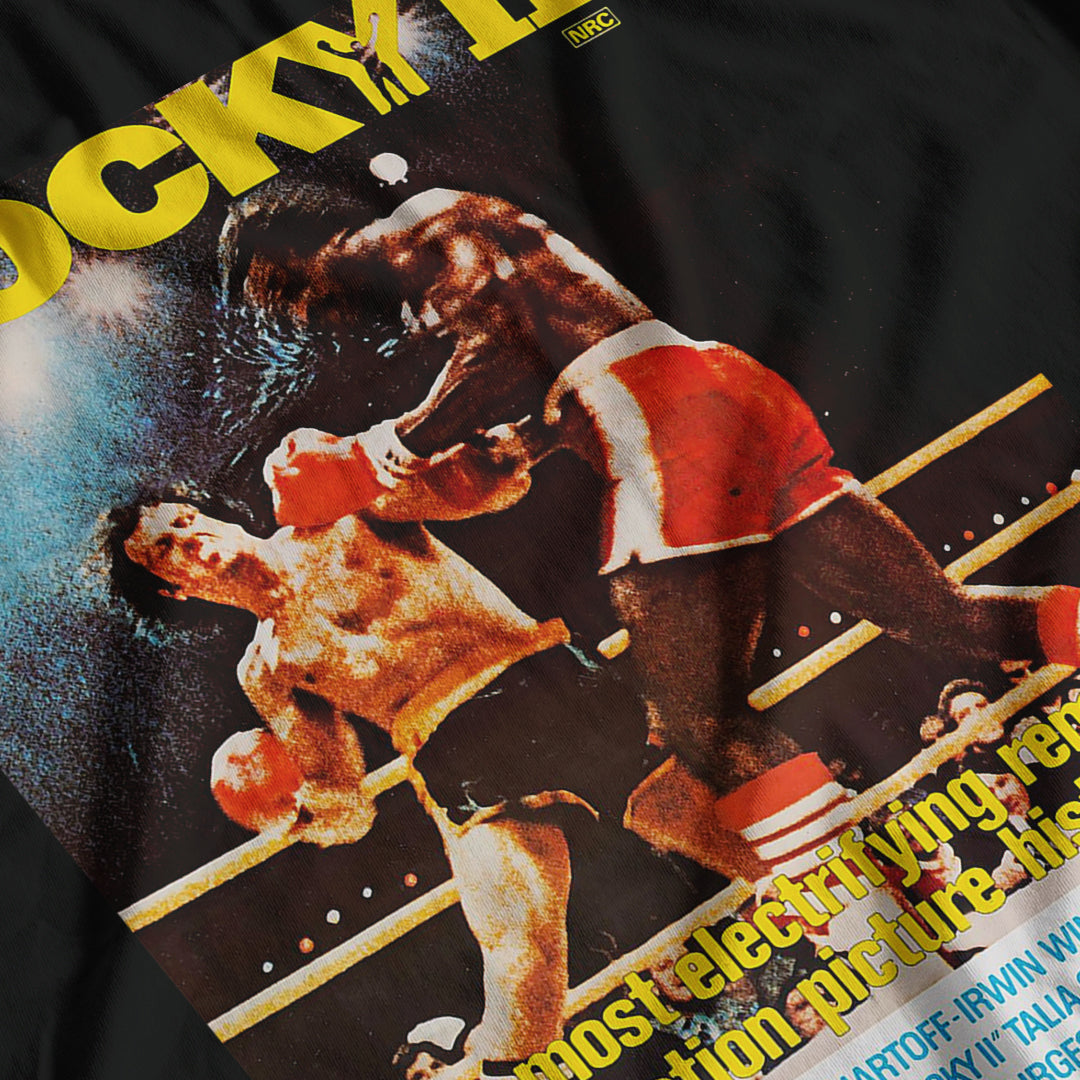 Rocky II Movie Poster T-Shirt