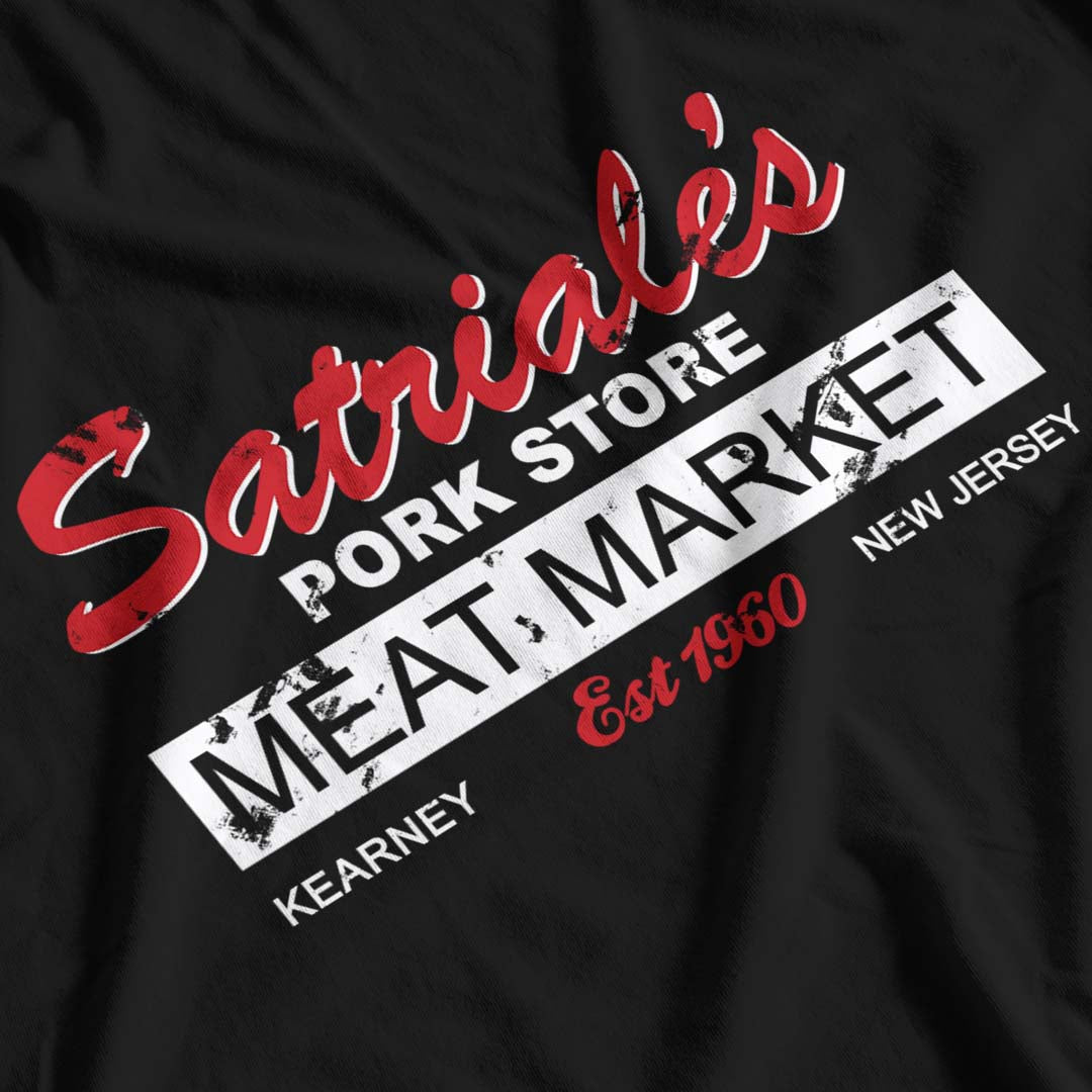 The Sopranos Inspired Satriale's Pork Store Ladies Fitted T-Shirt