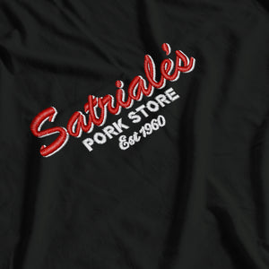 The Sopranos Inspired Satriale's Pork Store Embroidered Logo T-Shirt