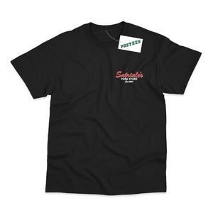 The Sopranos Inspired Satriale's Pork Store Embroidered Logo T-Shirt