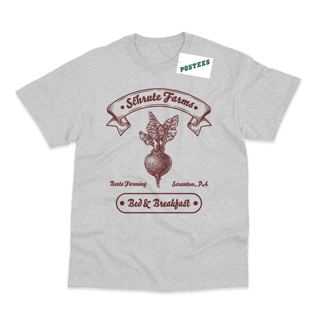 The Office (US) Inspired Schrute Farms B&B T-Shirt - PosteesUK