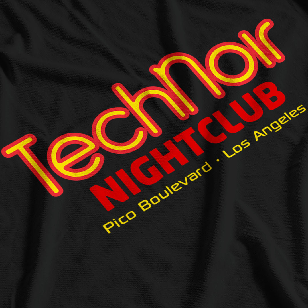 Terminator Inspired Tech Noir Ladies Fitted T-Shirt