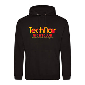 Terminator Inspired Tech Noir Nightclub Hoodie