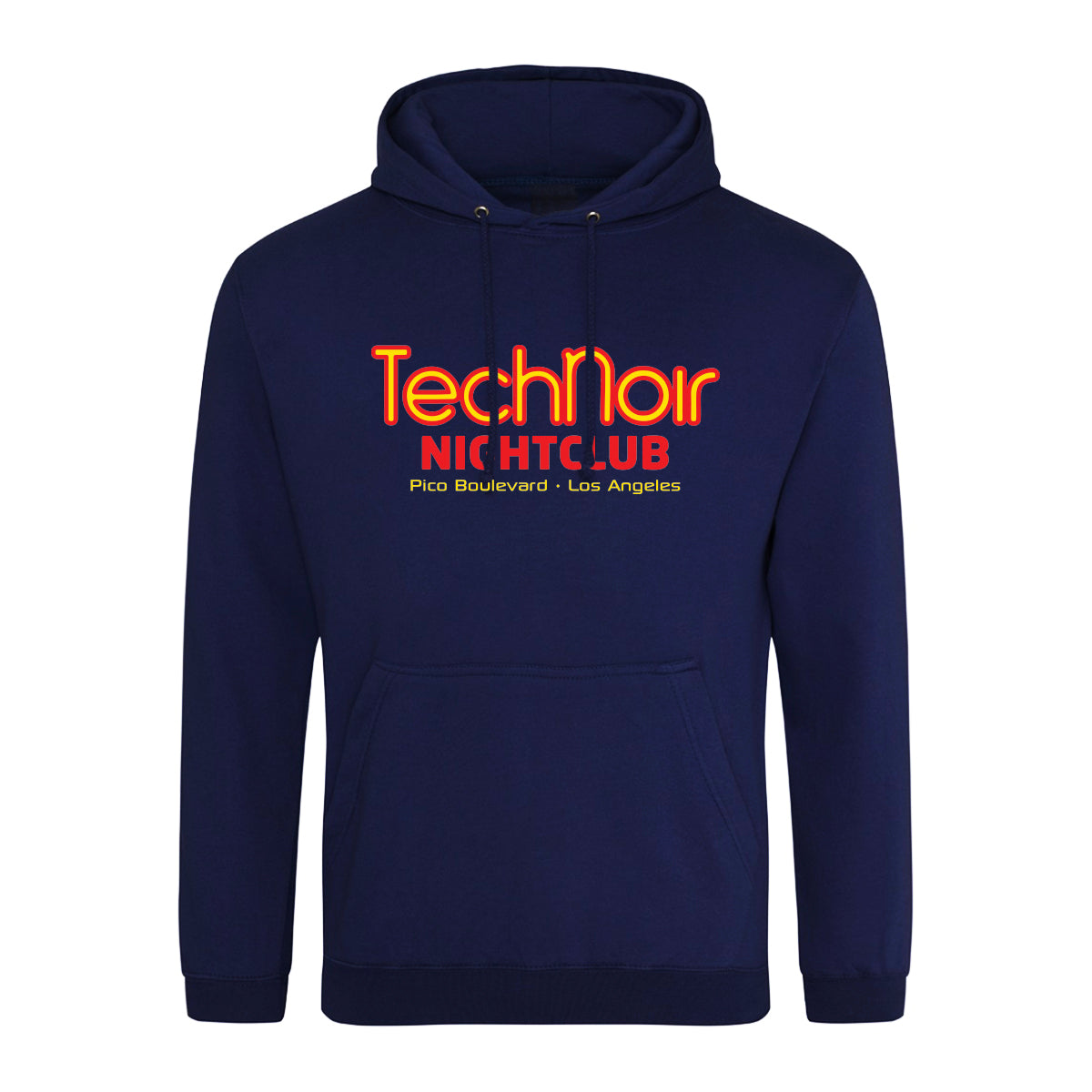 Terminator Inspired Tech Noir Nightclub Hoodie