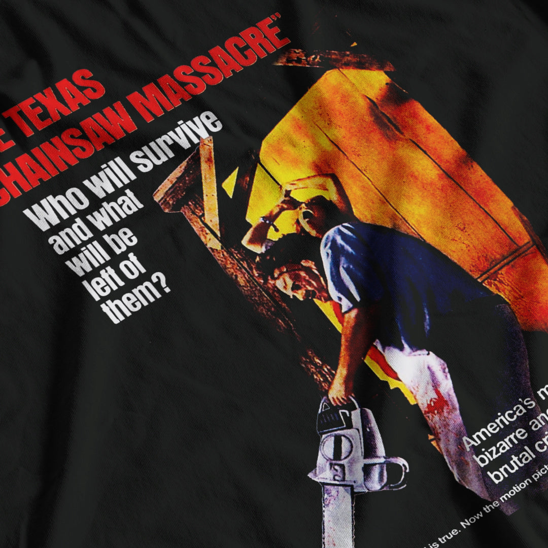 The Texas Chainsaw Massacre Movie Poster T-Shirt