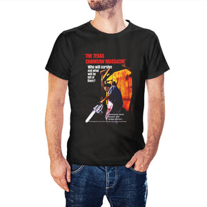 The Texas Chainsaw Massacre Movie Poster T-Shirt